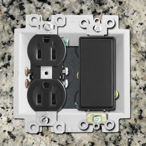 electrical extension box with 10 outlets|2 gang outlet box extender.